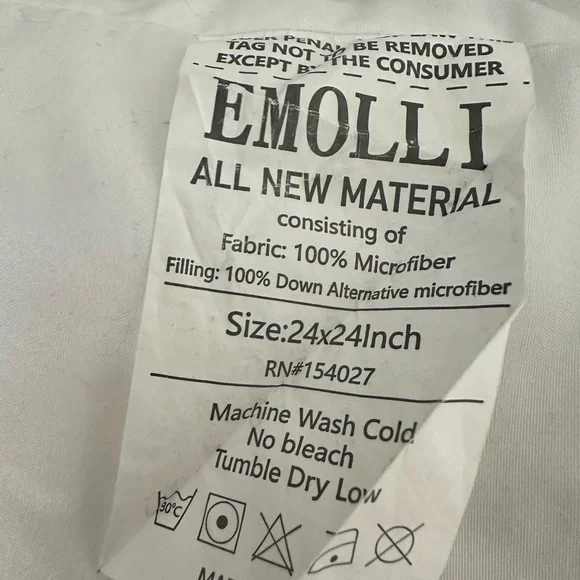 Pottery Barn Black and White Checkered Accent Pillows - Picture 8 of 8